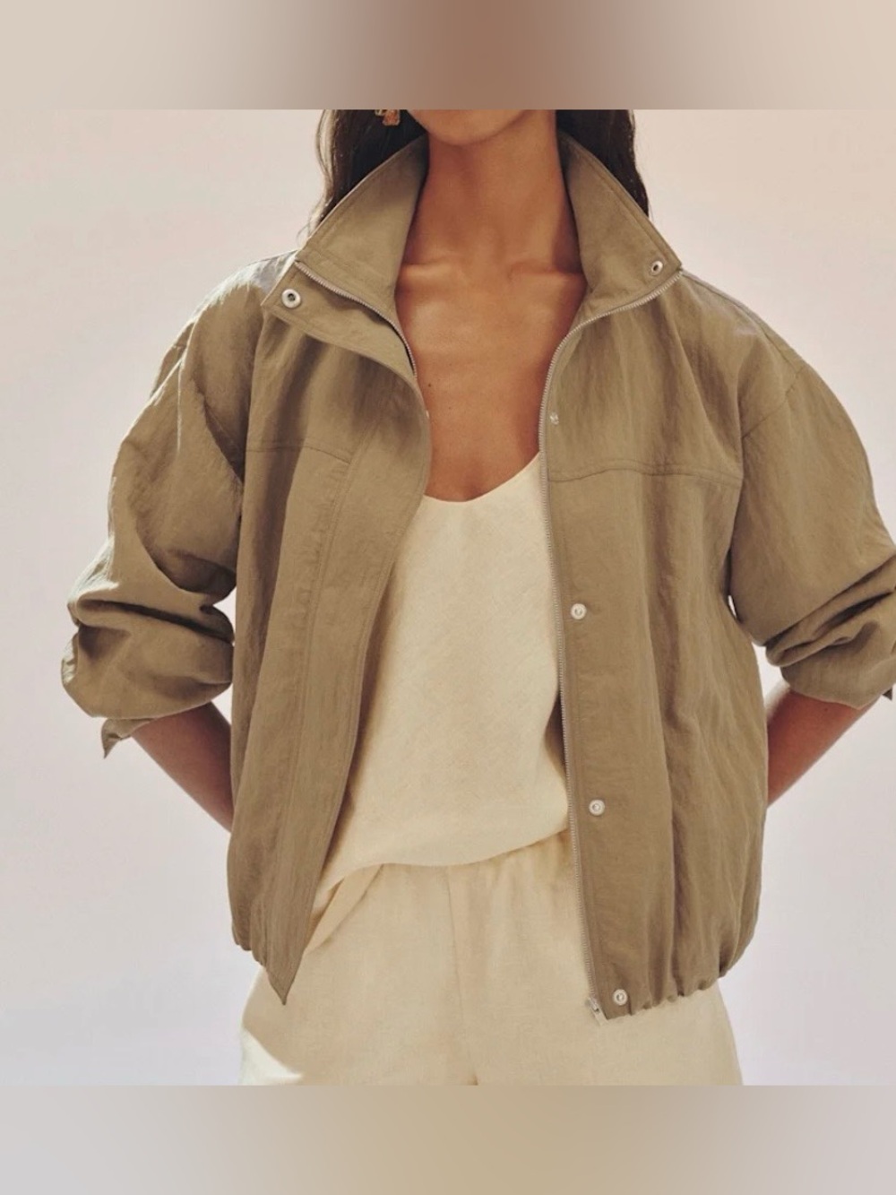 Reformation NWT Kendall Jacket Chamomille M MEDIUM